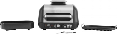 Grill elektrik Ninja AG651EU, 7 programe, sipërfaqe qeramike, gri