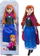 Kukull Mattel Disney Frozen Anna, seri Frozen 1, blu vjollcë