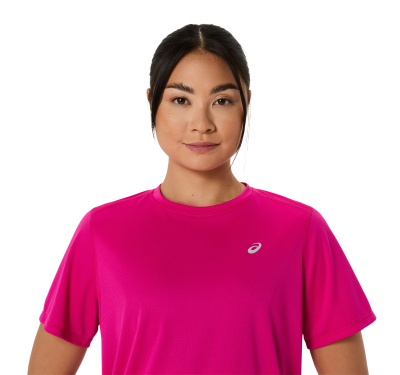 Спортска блуза Asics T-Shirt Core, за жени, розова