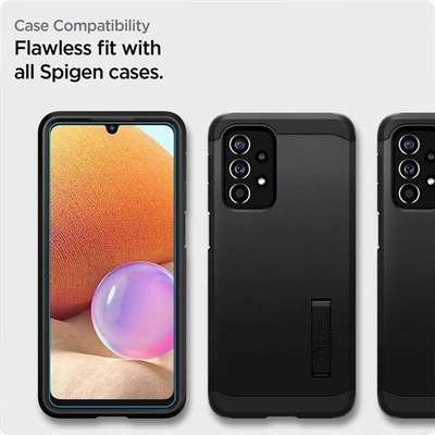 Xham mbrojtës Spigen AlignMaster Glas.tR, Samsung Galaxy A33 5G, paketë 2 copë, transparent
