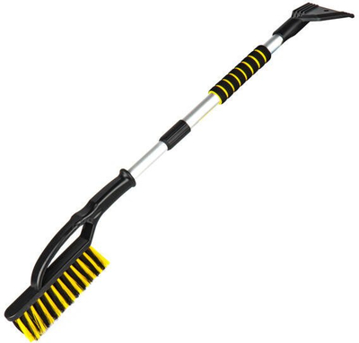 Furçë dhe gërvishtës bore ToM-PaR Nice T, teleskopike 87-115cm, teh bronzi, blu
