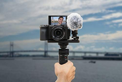 Mbajtëse për kamerë Sony GP-VPT2BT, e zezë