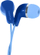 Kufje in ear Canyon CNS CEPM02BL, me mikrofon, me kabllo 1.2m, blu