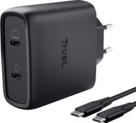 Karikues muri Trust Maxo, 65W, 2x USB C GaN, i zi