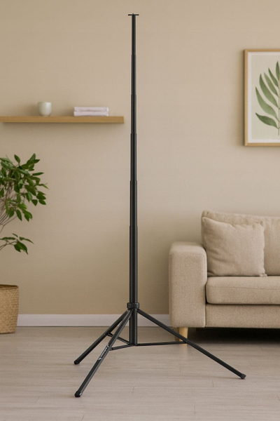 Tripod studio Aochuan AT-01, 155 cm, me vidë 1/4", i zi