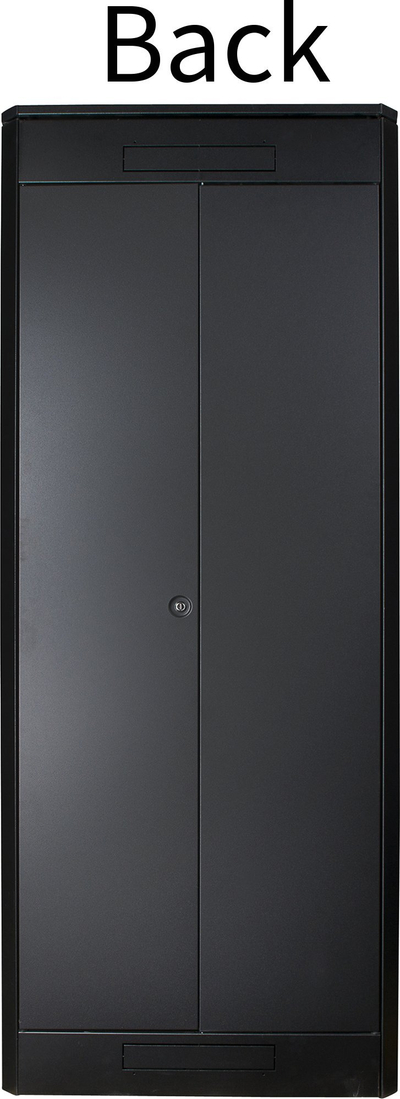 Kabinet rack Lanview RDL46U61BL, 46U, në këmbë, ngjyrë e zezë