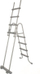 Shkallë pishine Bestway Safe Ladder 58331, për pishina deri 122cm, metal, gri