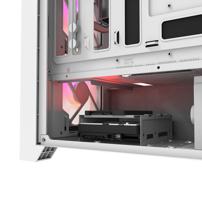 Kuti kompjuteri Darkflash DRX70 MESH (e bardhë) B 4 ventilatorë RGB