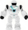 Lodër robotike Smily Play Walking Robot, me drita edhe zëra, e bardhë