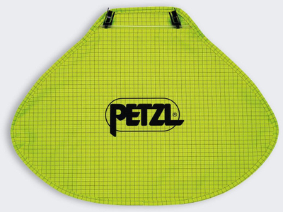 Mbrojtës zverkut Petzl Vertex Strato, për helmetë sigurie, najlon, i verdhë fosforeshent