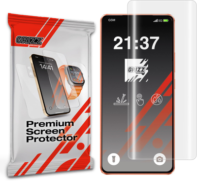 Folie mbrojtëse Hydrogel për ekran Vivo IQOO Z10 Turbo, transparencë e lartë, instalim i lehtë