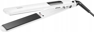 Piaster flokësh Hoco HP40, 120°C–230°C, ekran digjital, e bardhë