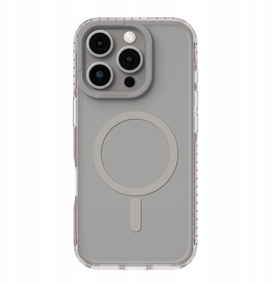 Maskë telefoni Amazingthing Titan Pro Mag për iPhone 16 Pro Max, me unazë magnetike, gri