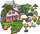Puzzle druri Trefl Wood Craft Summer Haven, 501 copë, për të rritur