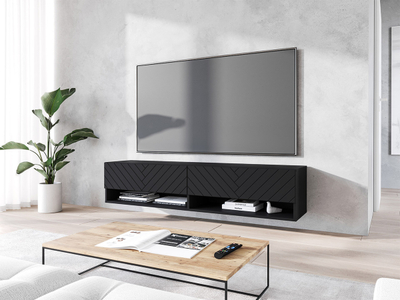 Komodë për TV A 140 MDF, zi
