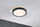 Plafonierë LED Paulmann Cosara, 15W, 30 cm, gri e errët