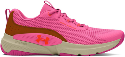 Atlete trajnimi për femra Under Armour Dynamic Select, Charged Cushioning, fluo rozë bakri portokalli, 37.5