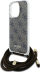 Kuti telefoni Guess Crossbody Cord 4G Print, për iPhone 16 Pro 6.3", me kordelë, kafe