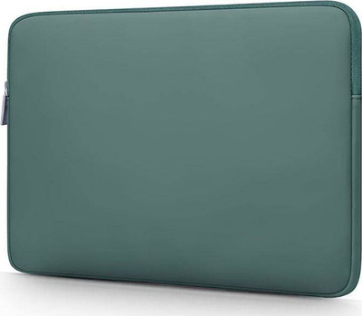 Обвивка за лаптоп Pureskin Pine Green, 13–14\", неопрен, бор зелена