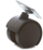 Rrotë mobiluese Colorovo WHEEL D40 TWP40, pllakë montimi, D40 mm, e zezë