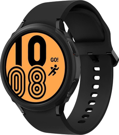 Mbrojtëse ore Spigen Liquid Air për Samsung Galaxy Watch 4 5 40mm, TPU, e zezë