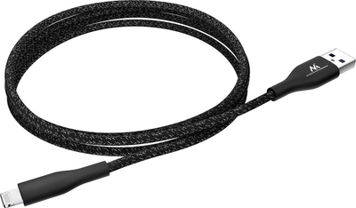 Kabllo USB Maclean MCE845B, USB A në Lightning, 1 m, e zezë - 4