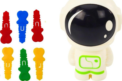Интерактивна играчка Lean Toys конзола астронаут, со светла и мелодии, повеќебојна