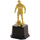 Pedestal plastike Victoria Sport, 5.5 cm, për figurina, i zi