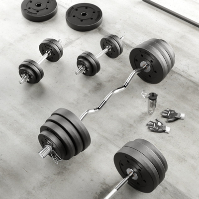 Сет тегови REBEL ACTIVE, битуменски плочи 2x7.5kg, отвор 51mm