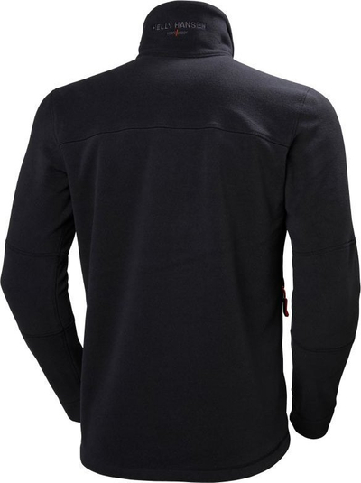 Xhaketë fleece pune Helly Hansen Kensington Thermal, Polartec Wind Pro, për burra, 3XL, e zezë
