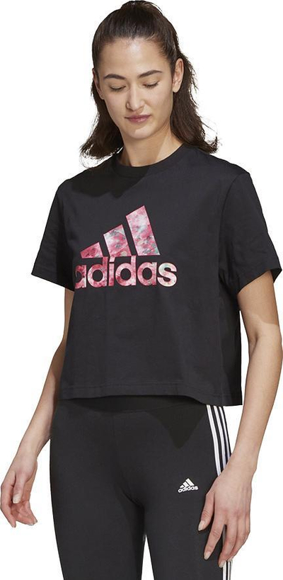 Bluzë adidas Uforu GT TW HB1515, pambuk, prerje e lirshme, e zezë