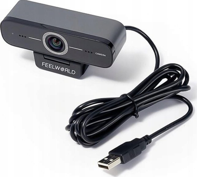 Kamerë web Feelworld WV207, Full HD, USB, e zezë