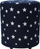 Puf Home Styling Collection STARS, 30 cm, me yje, blu e errët