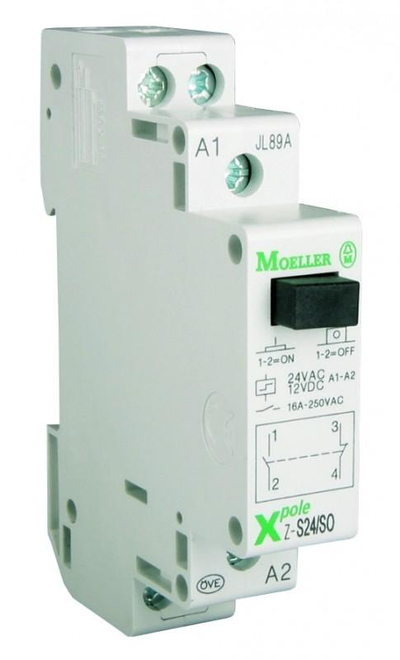 Çelës ndërrues impulsiv Eaton Z-S230/SO 265283, 16A, për shinë DIN