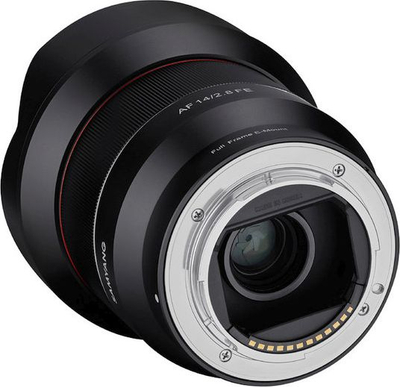Objektiv Samyang AF 14mm f/2.8, Sony FE, kënd i gjerë, i zi