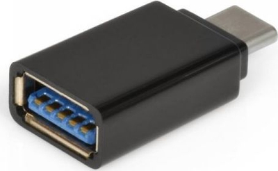 Adapter USB Port Designs, USB C në USB A, alumini, i zi
