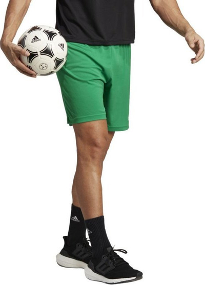 Shorc sportiv Adidas Entrada 22 M IC7405, poliester i riciklum, me rrip elastik, jeshil