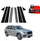 Заштитна фолија за столбови GrizzGlass BodyShield, за Volvo XC90 2014-2024, сет 10 парчиња, црн карбон