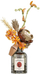 Set konstruktori Autumn Bouquet, 362 copë, buqetë për zbukurim, bezhë dhe kafe