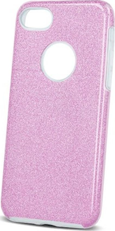 Kllafë mbrojtëse glitter për telefon iPhone X, TPU PC, transparente