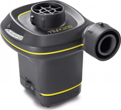 Pompe elektrike Intex Quick-Fill, AC DC, e zezë e verdhë