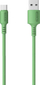 Kabllo USB Somostel USB A në USB C, 1.2m, 3A, jeshile