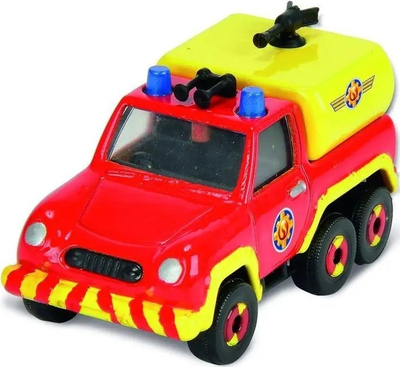 Automjet lodër Simba Fireman Sam Mercury, metal 1:64, kuq e verdhë