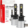 Llambë veture AMiO H1 LED, dritë e bardhë, set 2 copë