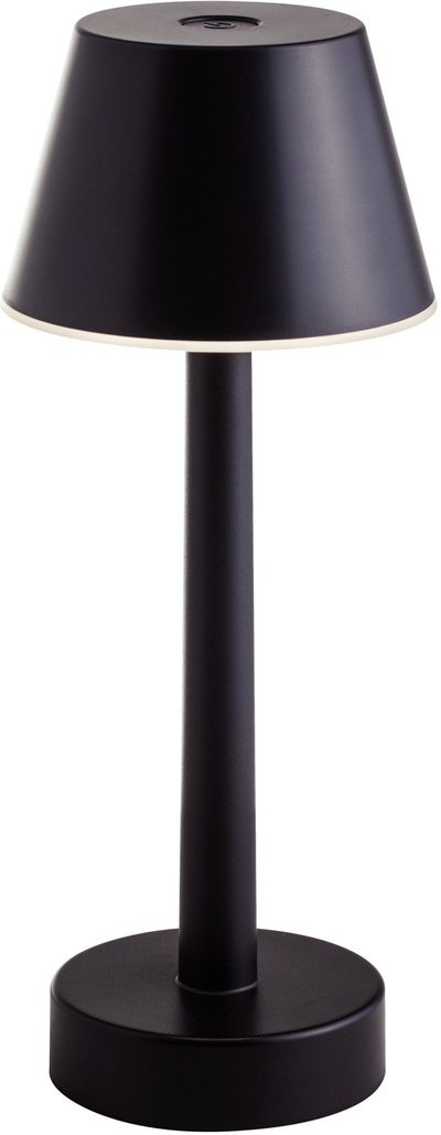 Lampë tavoline Domoletti Jazz LED, IP54, portative, e zezë