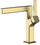Rubinet lavamani Seva ALIBI Washbasin Mixer, montim një vrimë, pa valvul mbyllëse, Gold Brushed