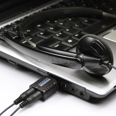 USB lidhëse Axago ADA-10 për kufje