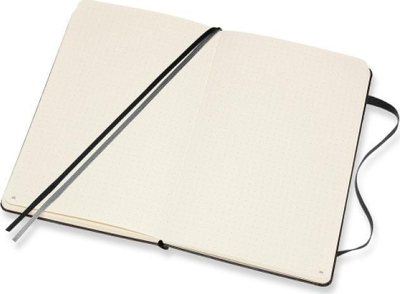 Fletore Moleskine Art Bullet, Large, kapak i fortë, e zezë