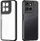 Këllëf telefoni Dux Ducis AIMO për Motorola Moto G56, TPU dhe PC, kundër goditjeve, i zi transparent