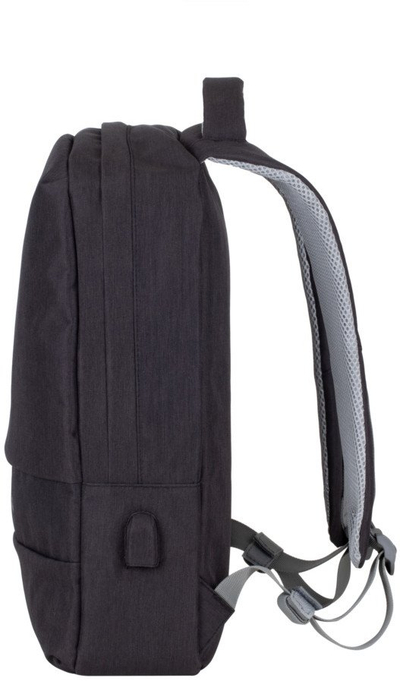 Çantë shpine për laptop Rivacase 7563BKMOUSE, 15.6", material i fortë, e zezë